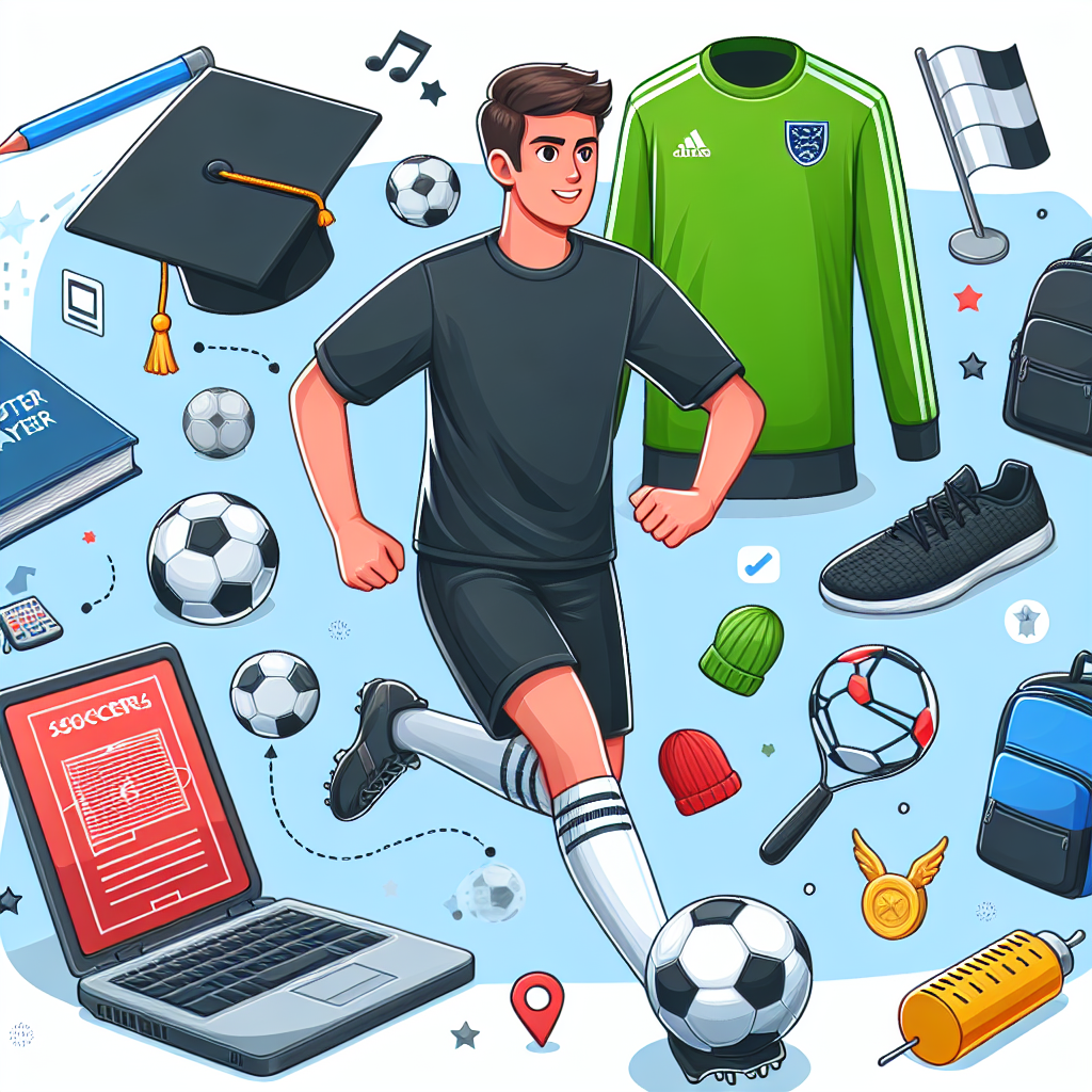 Futbolcu olmak için nelere ihtiyacınız var ? işte kapsamlı bir rehber