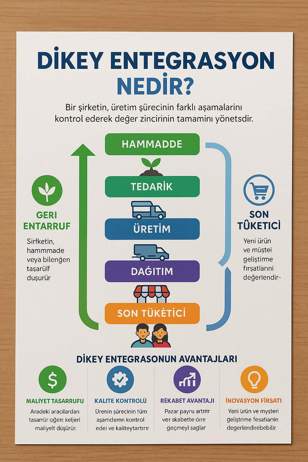 Dikey Entegrasyon ( Dikte Entegrasyon ) Nedir ?